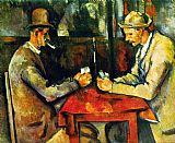 Players Canvas Paintings - The Card Players